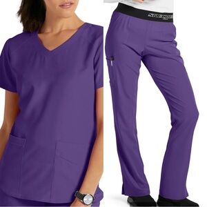 Skechers by Barco Purple Women’s Scrubs sz M
